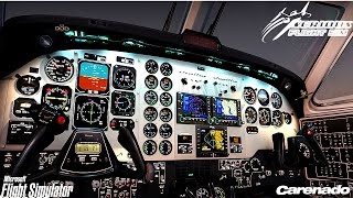 FSX ᴴᴰ  Carenado King Air 200  Start Up Tutorial [upl. by Grannie]