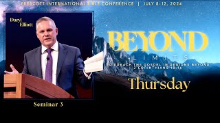 Prescott Conference 2024 July  Thursday  Pr Daryl Elliott [upl. by Nyrrat]