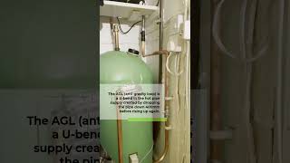 What is an AGL AntiGravity Loop and When Do I Need One  Plumbing tips plumber installation [upl. by Aldon]