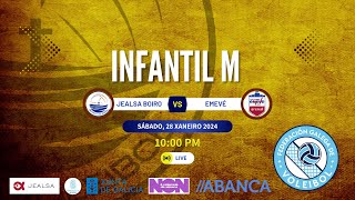 Jealsa Boiro Voleibol 🆚 Arenal EMEVÉ  Infantil M [upl. by Mcnamara]