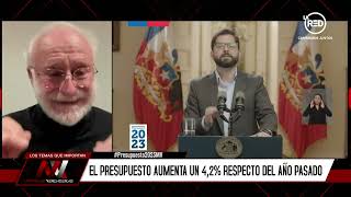 Manuel Riesco y anuncio de presidente Boric quotEl presupuesto 2023 es de cautelaquot [upl. by Lauraine251]