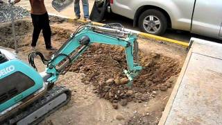 First time with KOBELCO SS1 No1 [upl. by Armallas]