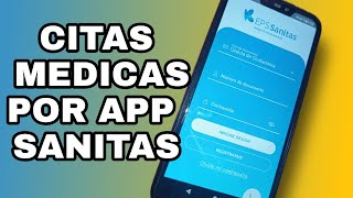 COMO SACAR CITA MEDICA EN APP DE SANITAS👨‍⚕️🏥salud citas sanitas medfam [upl. by Nocaed]