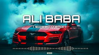 AdamFerello  Ali baba ।।  slowed  remix Bass boosted [upl. by Skutchan8]