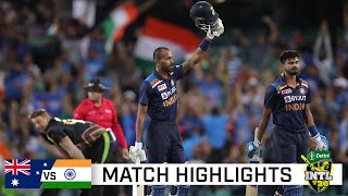 Pandyas power seals series win for India with epic chase  Dettol T20I Series 2020 [upl. by Croom]