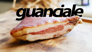 Guanciale  Cured Pork Cheek  ENG SUB [upl. by Initsed468]