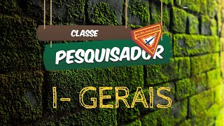 Classe de Pesquisador  I GERAIS [upl. by Fougere49]