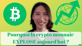 Crypto News  Pourquoi la crypto monnaie explose aujourd’hui  Le Bitcoin BTC monte à 31000  💹🟡 [upl. by Kcireddor]