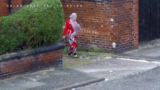 Levenshulme Woman Fly Tipper Caught Red Handed 3032017 [upl. by Sirromad68]