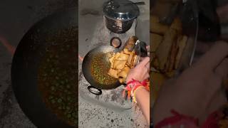 Making Bahubali Matar Wali Paneer In Desi Style shorts [upl. by Shererd801]