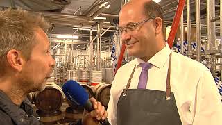 Oktoberfestbier für die quotOide Wiesnquot Finanzminister Füracker im Interview [upl. by Narhet]