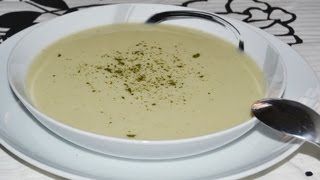 Crema de Calabacín  Recetas de cocina fáciles rápidas y ligeras [upl. by Ytsirhc]