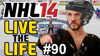 NHL 14 Live the Life ep 90 quotToo Much Powerquot [upl. by Maurita376]