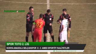 Konya Anadolu Selçukluspor 03 AMEDSPORUMUZ [upl. by Pyne]