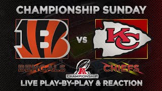 Bengals vs Chiefs Live Play by Play amp Reaction [upl. by Aynom]