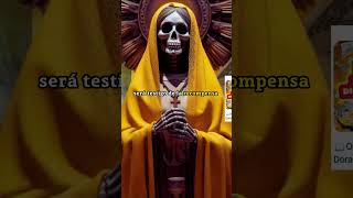 Oración ala Santa Muerte para el DINERO santisimamuerte [upl. by Nosak]