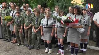 20160801  UPAMIĘTNILI ROCZNICĘ POWSTANIA WARSZAWSKIEGO [upl. by Ycrep171]