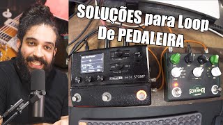 Loop De Efeitos De Pedaleira muda o Som dos PEDAIS HX STOMP muda o timbre dos pedais no LOOP [upl. by Nayrb]