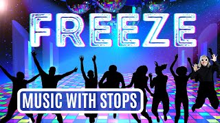 Freeze Dance Music that STOPS musical statues [upl. by Naujak]