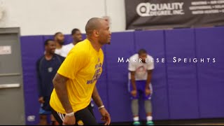 Marreese Speights putting in work at Chuck Ellis Training Camp [upl. by Everick657]