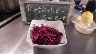 Rotkohlsalat Rezept  Der Bio Koch 404 [upl. by Yenobe]