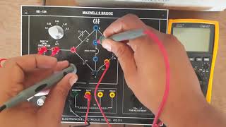 ch2 Maxwell bridge practical [upl. by Scotti]