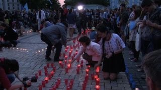 Les Tatars de Crimée commémorent les 70 ans de leur déportation [upl. by Renba]