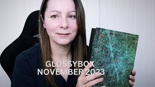 Glossybox November 2023 Unboxing beauty subscription box [upl. by Nowad301]