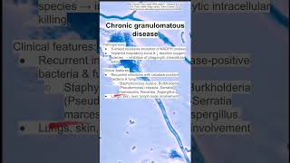 Chronic granulomatous disease [upl. by Nidroj]