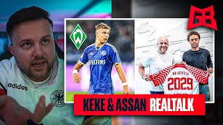 OUEDRAOGO zu RB LEIPZIG 💵 KEKE TOPP zu BREMEN 🙄 GamerBrother REALTALK über SCHALKE amp TRANSFERS [upl. by Luehrmann288]