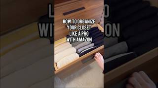 How to Organize Your Closet Like a Pro with Amazon 2024 [upl. by Aisekal]