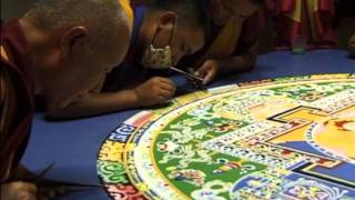 Taking the Essence Sand Mandala of the Buddha of Compassion [upl. by Codd]