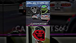 Toyota Supra MK4 Vs Mk5 👿👑☠️  supra supramk4vsmk5 drift exhaust [upl. by Eillat145]