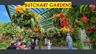 Butchart Gardens Victoria British Columbia Canada PART 2 June 2023 [upl. by Amyaj]