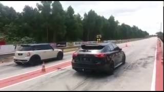 Benga é Benga MINI Cooper S vs Mitsubishi Lancer Sportback Ralliart [upl. by Warrin887]