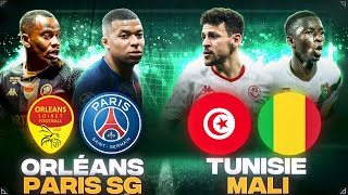 🔴 ORLEANS  PSG LIVE  🇹🇳🇲🇱 TUNISIE  MALI LIVE  🔥ALLEZ PARIS 🇹🇳TAHIA TOUNES  CAN 2024 CAN 2023 [upl. by Atiuqin]