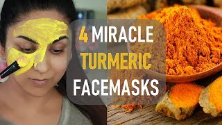 BRIGHTENING TURMERIC FACE MASKS TO TRY RIGHT NOW ALL SKIN TYPES [upl. by Burley]