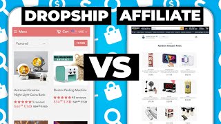 Dropshipping vs Affiliate Marketing  Which One PAYS More [upl. by Ready]