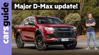 Isuzu DMax 2024 review Major facelift for new Toyota HiLux and Ford Ranger rival tested [upl. by Rafi]