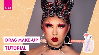 Drag Makeup Tutorial  Get ready with me für die Vienna Pride mit Miss Ivanka T [upl. by Macilroy]