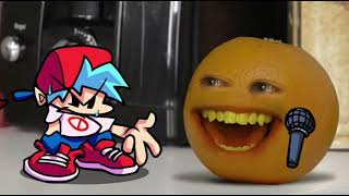 annoying orange vs fnf but only when gf and orange are besties [upl. by Cavallaro248]