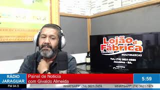 tvjacobina PAINEL DE NOTICIA ep 496  Com GIVALDO ALMEIDA  12092024 [upl. by Alema830]