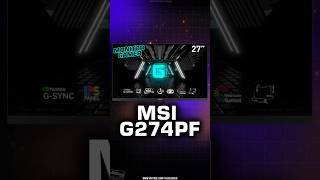 ¡El monitor GAMER más POTENTE y BARATO del 2024😮🖥️ MSI G274PF [upl. by Ateiluj108]