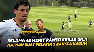 Perlahan Mulai Masuk Skuad Utama  Pembuktian Nathan Tjoe A On di Laga Swansea vs Bristol Rovers [upl. by Binnings]