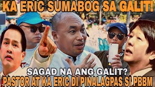 OMG KA ERIC SUMABOG SA GALIT DI PINALAGPAS PRAYER RALLY LABAN KASAMA ANG BAYAN LIWASANG BONIFACIO [upl. by Vin]