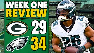 Philadelphia Eagles defeat the Green Bay Packers  Saquon Barkley Scores 3 TDs  Instant Reaction [upl. by Gaeta]