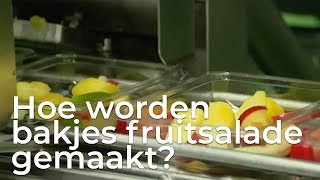 Hoe maken ze bakjes fruitsalade  Doen Ze Dat Zo [upl. by Audun]