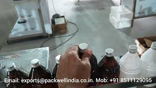 Automatic ROPP CAP sealing machine  Aluminium cap sealing machine  Automatic Capping machine [upl. by Fia]