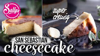 San Sebastián Cheesecake  Sallys Welt [upl. by Eleynad]