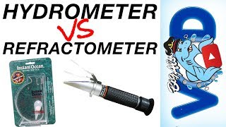 Measuring Salinity Hydrometer VS Refractometer  BigAlsPetscom [upl. by Nirehtak249]